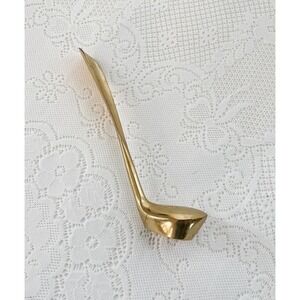 Vintage Solid Brass Golf Club Shape Shoe Horn Made In India Retro Putter MCM